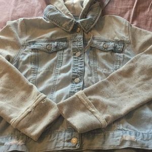 MUDD JEANS Cropped Jean jacket